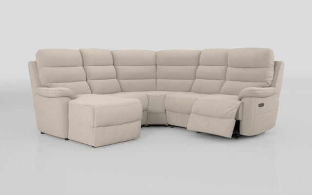 Ossett 2 Corner 2 Left Hand Facing Chaise Right Hand Facing Power Sofa with Head Tilt - poltronesofà at ScS