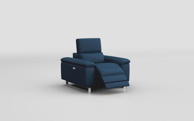 Viserba Power Recliner Chair with Manual Head Tilt - poltronesofà at ScS