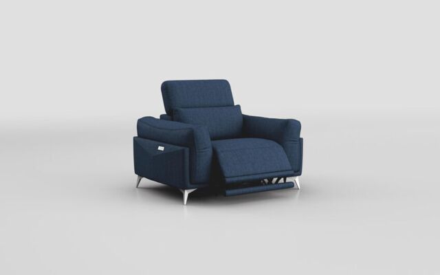 Gattolino Power Recliner Chair with Manual Head Tilt  - poltronesofà at ScS