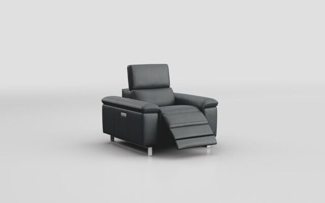 Viserba Power Recliner Chair with Power Head Tilt - poltronesofà at ScS