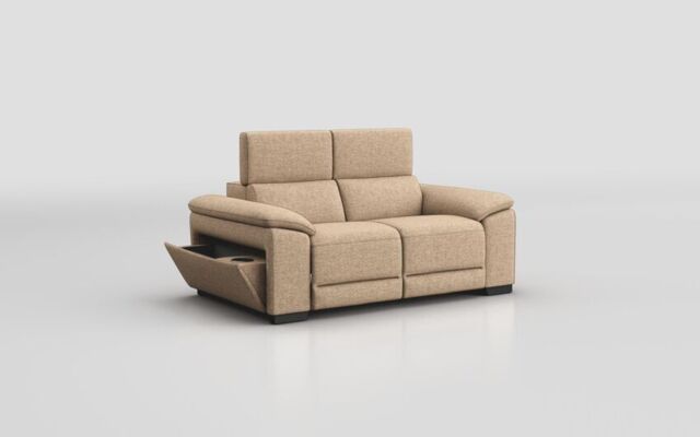 Mesola 2 Seater Sofa with Manual Head Tilt - poltronesofà at ScS