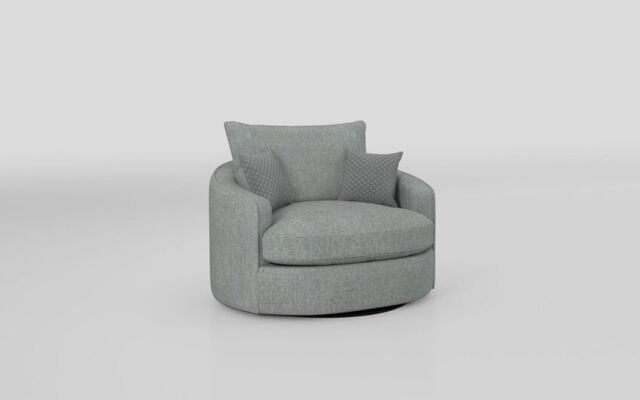Aurora Fabric Large Twister Chair - poltronesofà at ScS