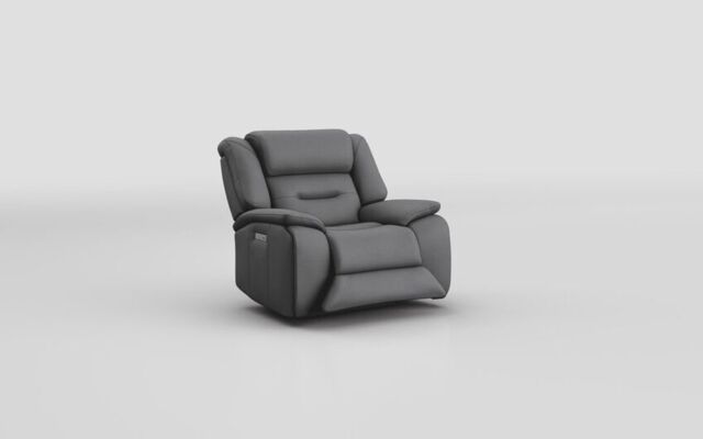 Massari Power Recliner Chair with Power Head Tilt - poltronesofà at ScS