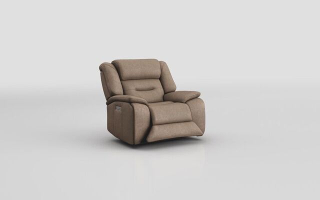 Massari Power Recliner Chair with Power Head Tilt - poltronesofà at ScS
