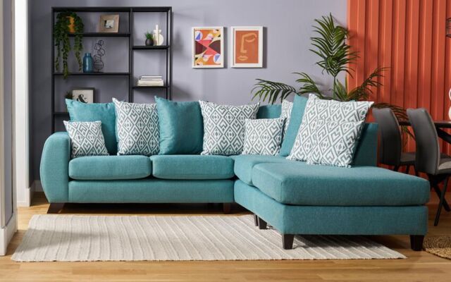 Aspen 2 Corner 1 Right Hand Facing Chaise Scatter Back Sofa  - poltronesofà at ScS