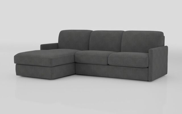 Barete Slim Arm 4 Seater Sofa Bed with Left Hand Facing Large Lounger  - poltronesofà at ScS