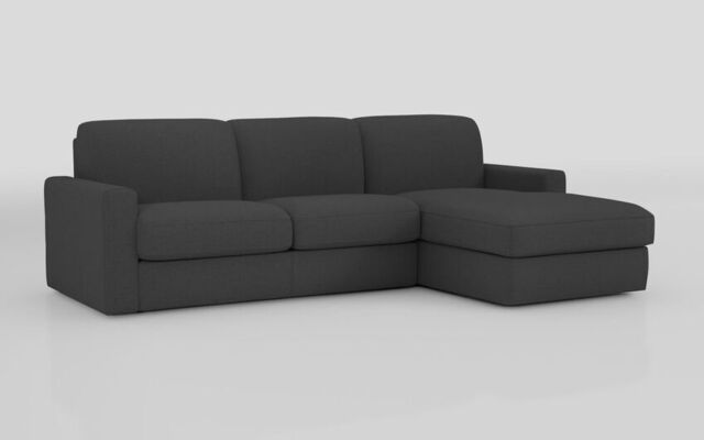 Barete Large Arm 4 Seater Sofa Bed with Right Hand Facing Large Lounger - poltronesofà at ScS