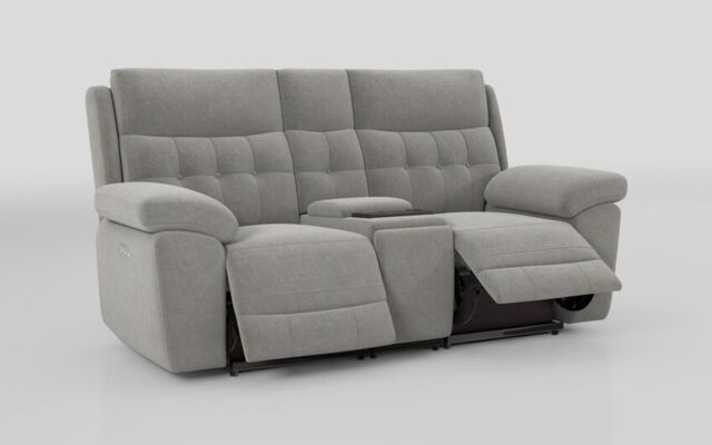 Belford 2 Seater Power Recliner Sofa with Media Console - poltronesofà at ScS