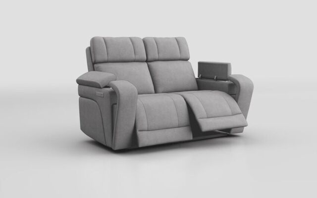 Adstock 2 Seater Power Recliner With Power Head Tilt - poltronesofà at ScS