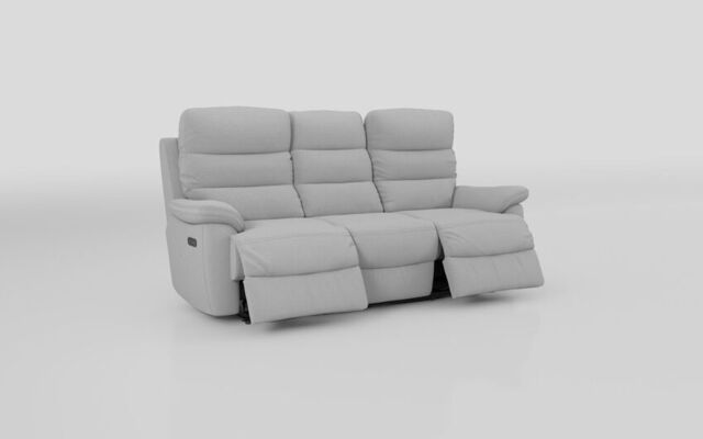 Ossett 3 Seater Power Recliner Sofa with Head Tilt - poltronesofà at ScS