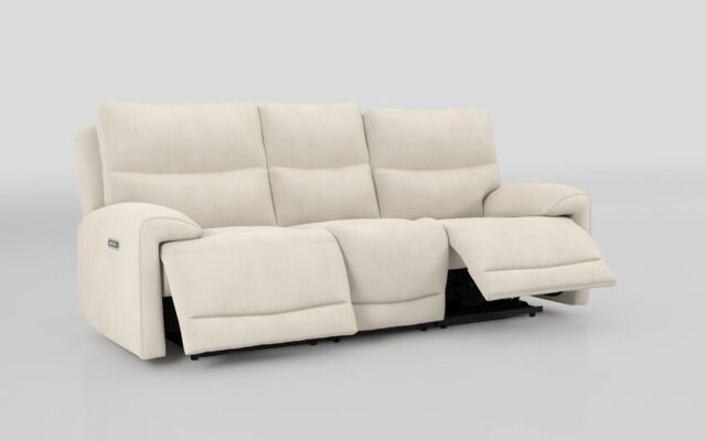 Caldbeck 3 Seater Power Recliner Sofa with Power Head Tilt - poltronesofà at ScS
