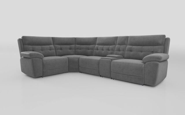 Belford 1 Corner 3 Sofa with Console  - poltronesofà at ScS