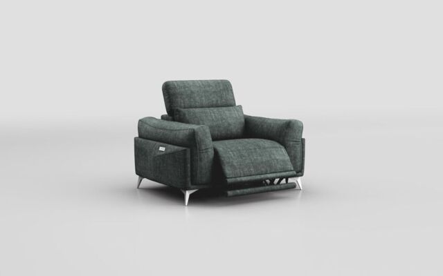 Gattolino Power Recliner Chair with Manual Head Tilt  - poltronesofà at ScS