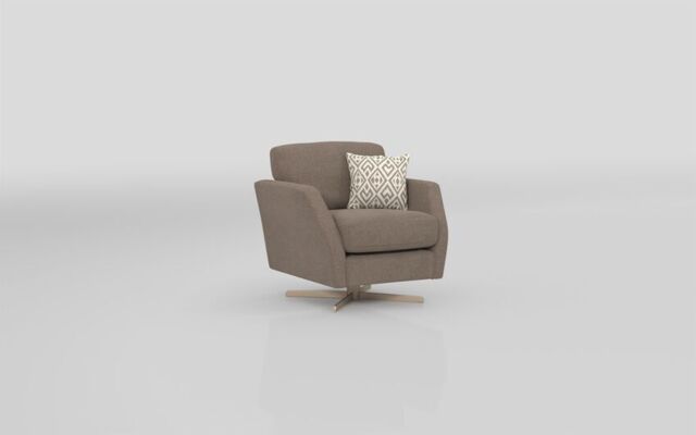 Aspen Fabric Swivel Chair  - poltronesofà at ScS