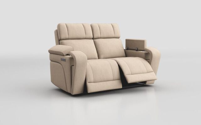 Adstock 2 Seater Power Recliner With Power Head Tilt - poltronesofà at ScS