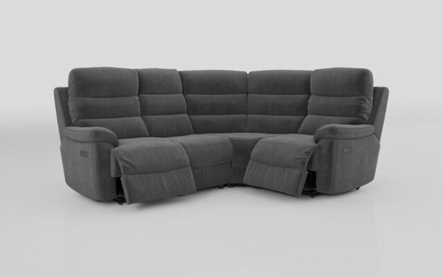 Ossett 2 Corner 1 Power Sofa with Head Tilt  - poltronesofà at ScS