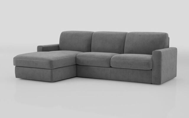 Barete Large Arm 4 Seater Sofa Bed with Left Hand Facing Large Lounger - poltronesofà at ScS