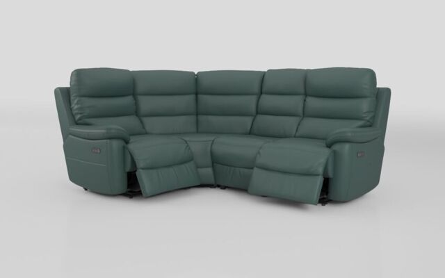 Ossett 1 Corner 2 Power Sofa with Head Tilt - poltronesofà at ScS