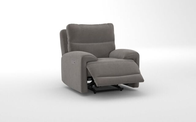 Caldbeck Power Recliner Chair with Power Head Tilt, Lumbar & Heat  - poltronesofà at ScS