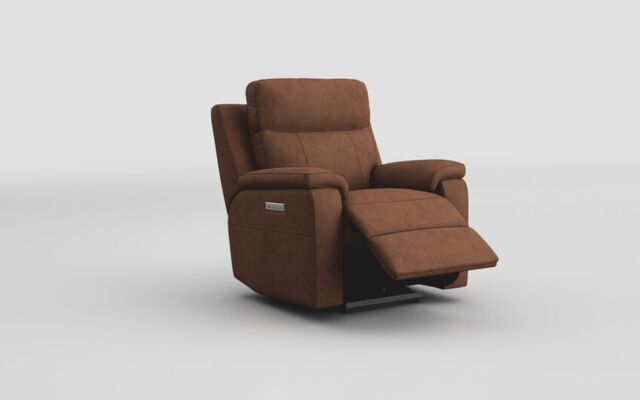 Calboli Power Recliner Chair with Power Head Tilt & Lumbar  - poltronesofà at ScS