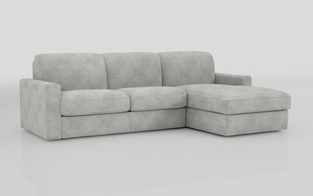 Barete Large Arm 4 Seater Sofa Bed with Right Hand Facing Large Lounger  - poltronesofà at ScS