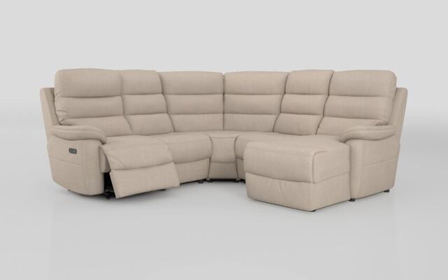 Ossett 2 Corner 2 Right Hand Facing Chaise Left Hand Facing Power Sofa with Head Tilt  - poltronesofà at ScS