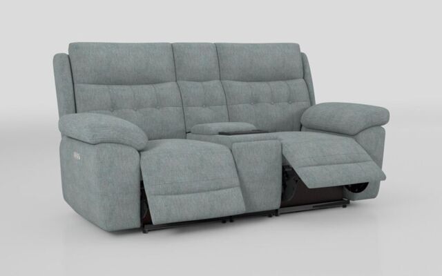 Belford 2 Seater Power Recliner Sofa with Media Console  - poltronesofà at ScS
