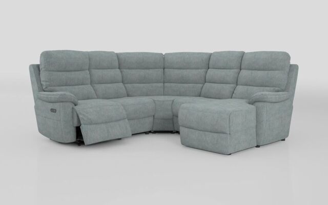 Ossett 2 Corner 2 Right Hand Facing Chaise Left Hand Facing Power Sofa with Head Tilt - poltronesofà at ScS
