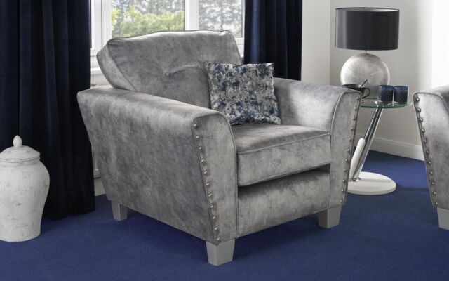 Living Esme Fabric Standard Chair  - poltronesofà at ScS