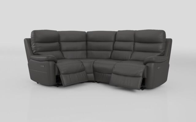 Ossett 1 Corner 2 Power Sofa with Head Tilt - poltronesofà at ScS