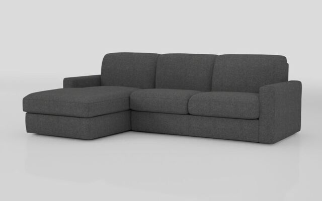 Barete Large Arm 4 Seater Sofa Bed with Left Hand Facing Large Lounger - poltronesofà at ScS