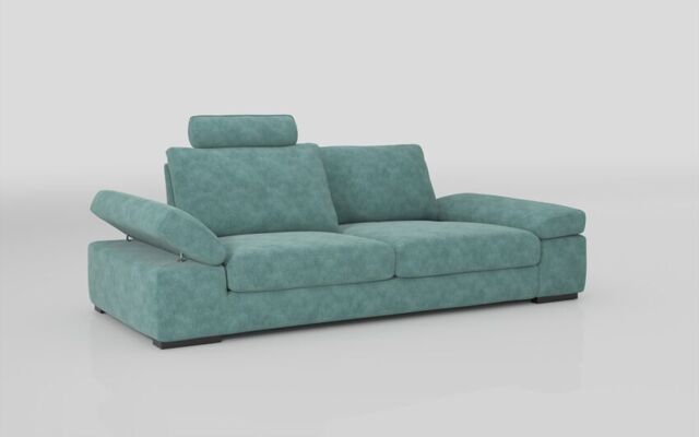 Savazza 3 Seater Sofa with Adjustable Back Rest  - poltronesofà at ScS
