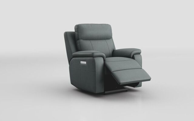 Calboli Power Recliner Chair with Power Head Tilt & Lumbar - poltronesofà at ScS