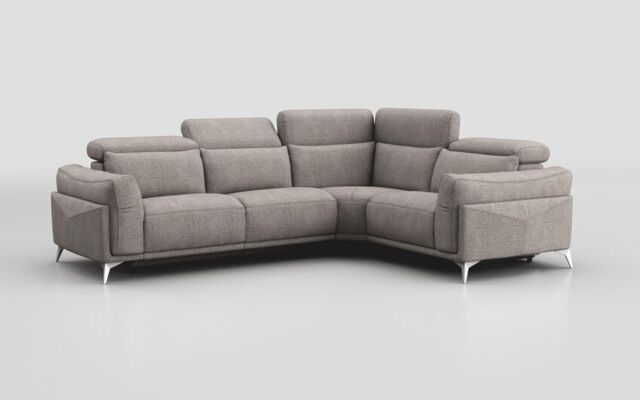 Gattolino 2 Corner 1 Static Sofa with Manual Head Tilt - poltronesofà at ScS