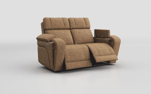 Adstock 2 Seater Power Recliner With Power Head Tilt - poltronesofà at ScS