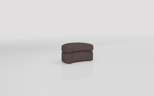 Theo Fabric Twister Footstool  - poltronesofà at ScS
