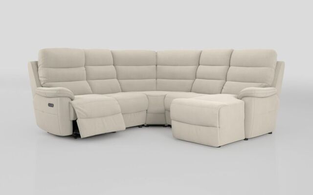 Ossett 2 Corner 2 Right Hand Facing Chaise Left Hand Facing Power Sofa with Head Tilt  - poltronesofà at ScS
