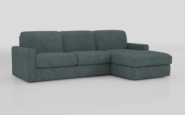 Barete Large Arm 4 Seater Sofa Bed with Right Hand Facing Large Lounger  - poltronesofà at ScS