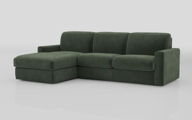 Barete Large Arm 4 Seater Sofa Bed with Left Hand Facing Large Lounger - poltronesofà at ScS