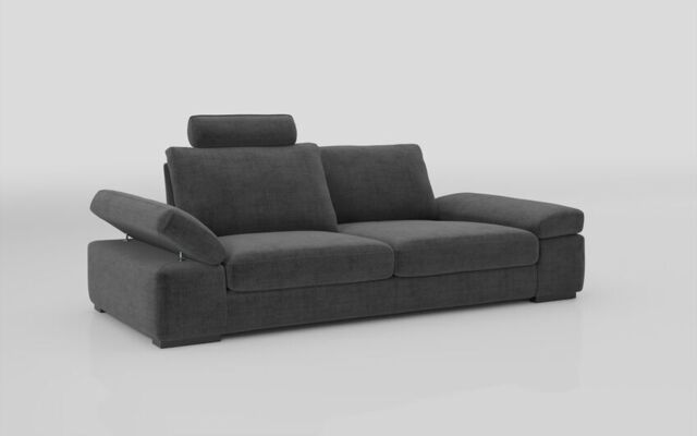 Savazza 3 Seater Sofa with Adjustable Back Rest  - poltronesofà at ScS