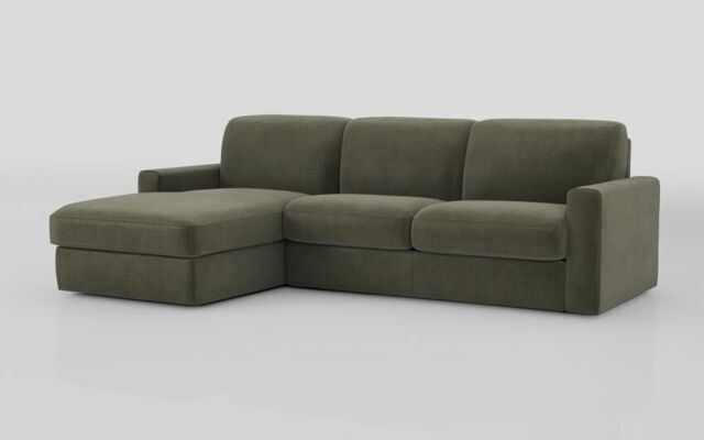 Barete Large Arm 4 Seater Sofa Bed with Left Hand Facing Large Lounger - poltronesofà at ScS