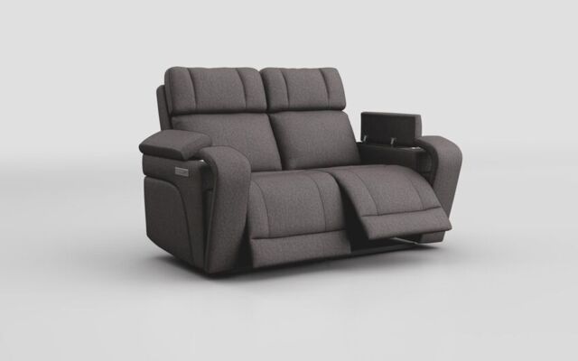 Adstock 2 Seater Power Recliner With Power Head Tilt - poltronesofà at ScS