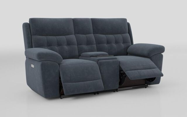 Belford 2 Seater Power Recliner Sofa with Media Console - poltronesofà at ScS
