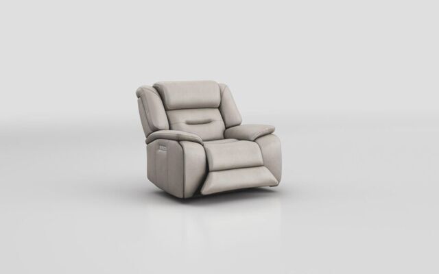 Massari Power Recliner Chair with Power Head Tilt - poltronesofà at ScS