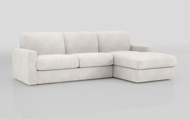 Barete Large Arm 4 Seater Sofa Bed with Right Hand Facing Large Lounger - poltronesofà at ScS