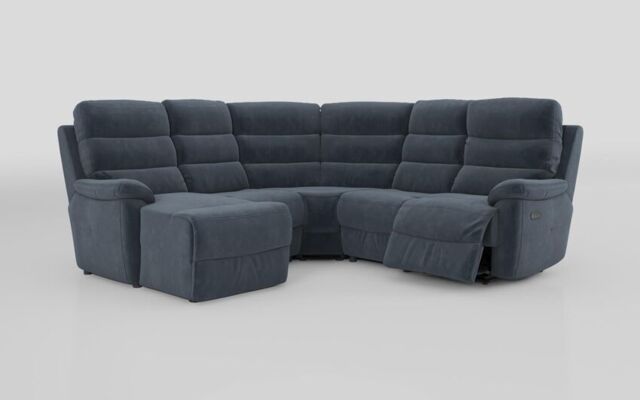 Ossett 2 Corner 2 Left Hand Facing Chaise Right Hand Facing Power Sofa with Head Tilt - poltronesofà at ScS