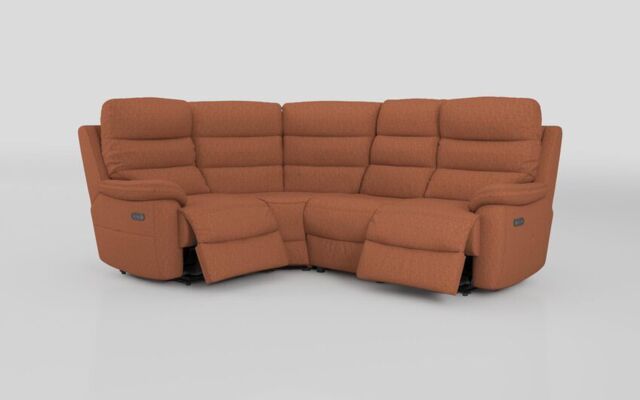 Ossett 1 Corner 2 Power Sofa with Head Tilt  - poltronesofà at ScS