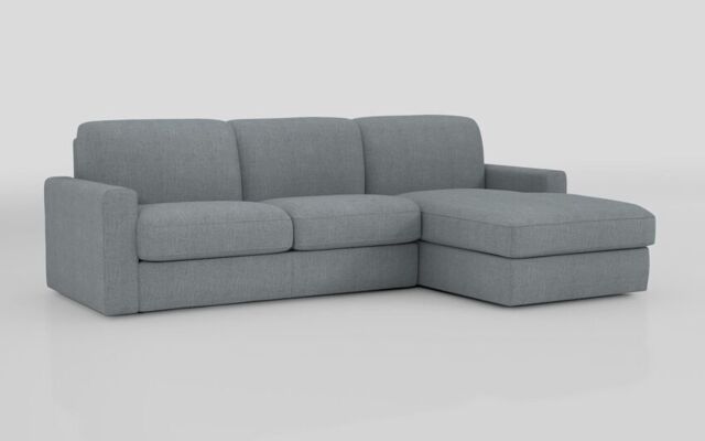 Barete Large Arm 4 Seater Sofa Bed with Right Hand Facing Large Lounger  - poltronesofà at ScS
