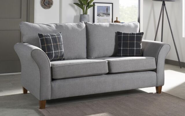 Hugo Fabric 3 Seater Standard Back Sofa - poltronesofà at ScS