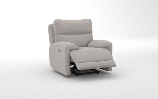 Caldbeck Power Recliner Chair with Power Head Tilt, Lumbar & Heat  - poltronesofà at ScS